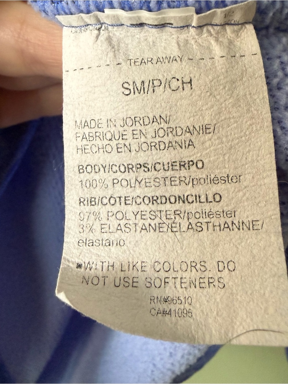 Under Armour Women’s Heather Periwinkle Quarter-Zip Sweater - Picture 7 of 7